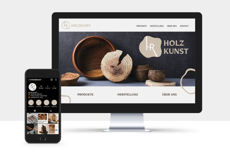 Markenaufbau HR HOLZKUNST
